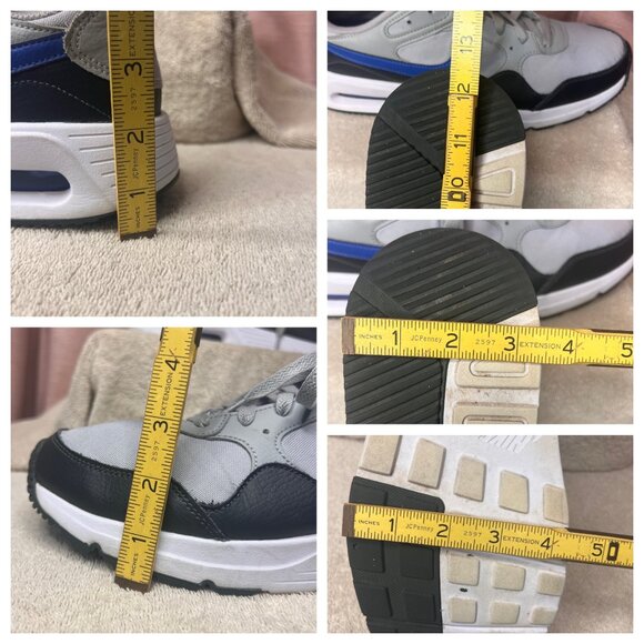 Nike Air Max SC 'Light Smoke Grey Game Royal' Men's US 11.5 EU 45.5 Durable - Picture 11 of 16